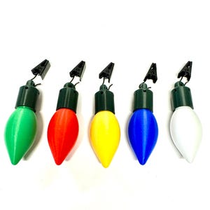 Christmas Light Bulb Scent Vessel: Dog Nose Work Training