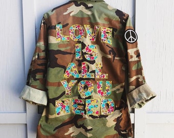 Army jacket | Etsy