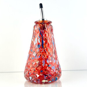 Handblown Glass Oil & Vinegar Bottle Cruet