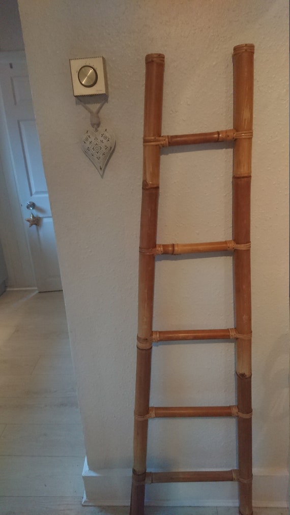 Bamboo Ladder Etsy