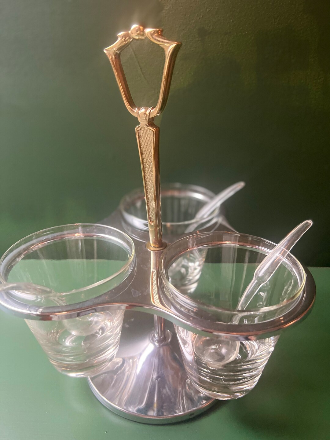 Large MCM Condiment Lazy Susan Etsy