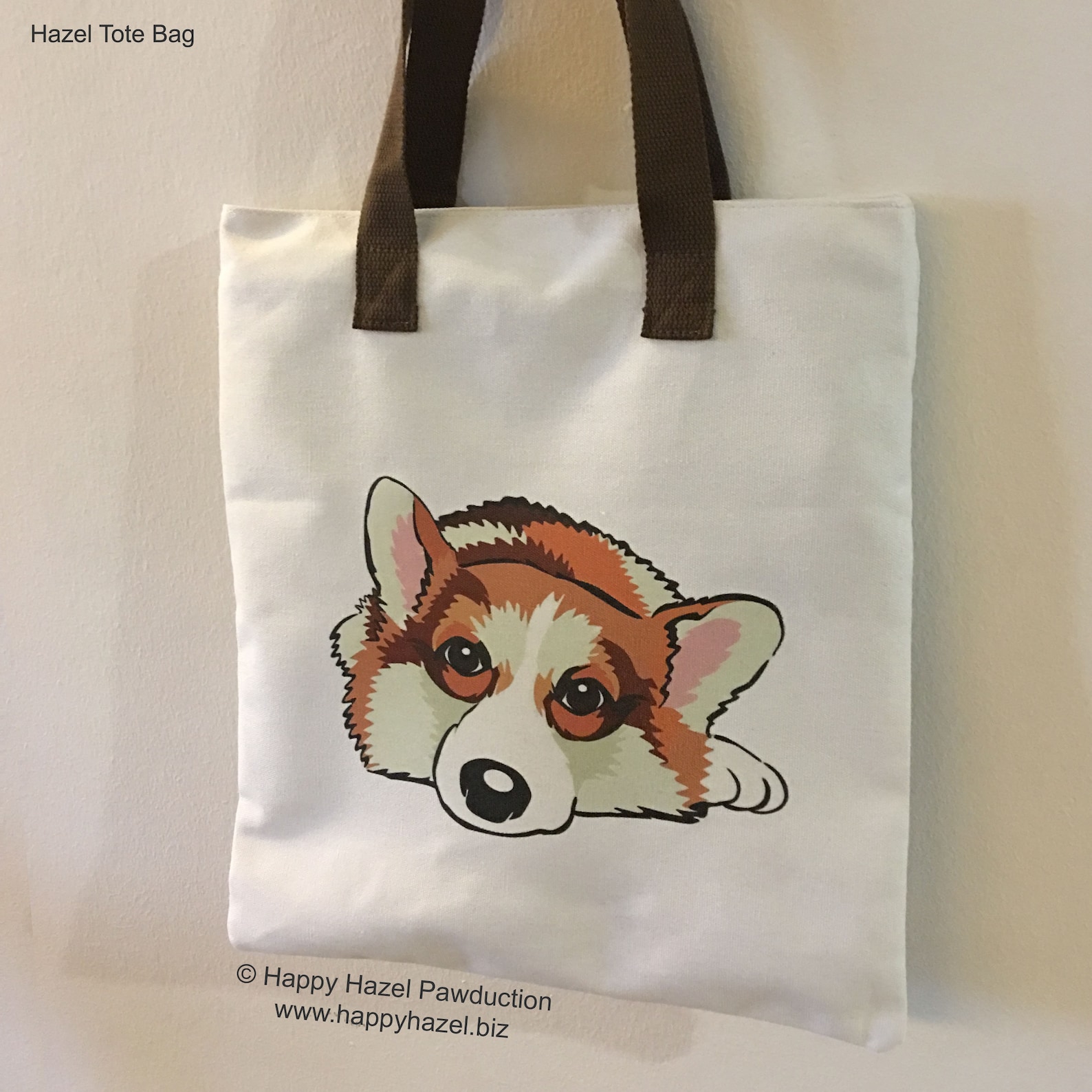 Tote Bag with Handdrawn Animal Graphics Etsy
