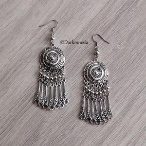 Viking earrings, norse, nordic, pagan, medieval, celtic