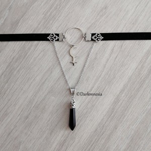Gothic Cross I Collar - PSY1091 - Metalshop.us