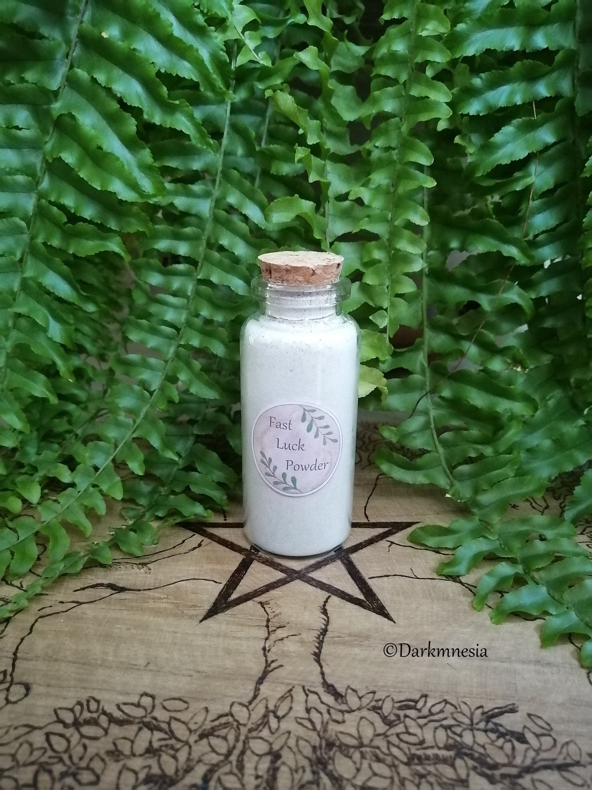 Poudre de Chance Rapide, Fiole, Bouteille, Sorcière, Wicca, Wiccan, Witchy, Ésotérique, Sorcellerie,