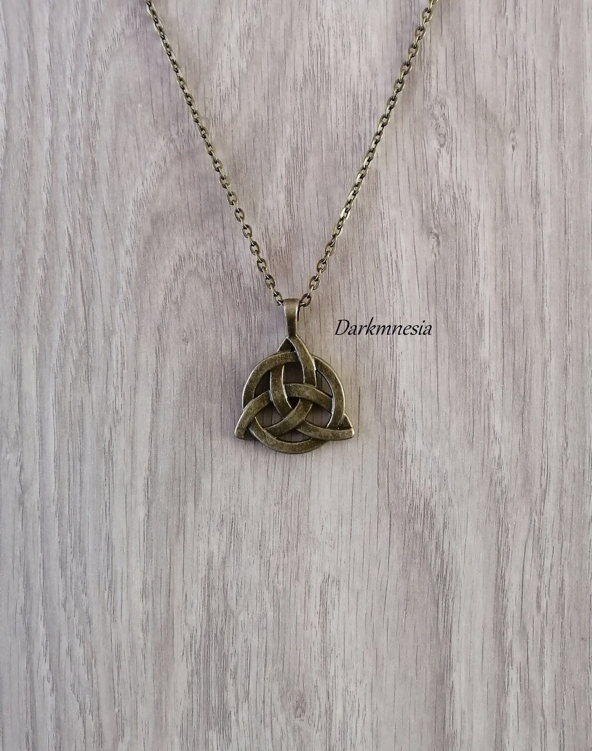 Collier Noeud De Sorciere Collier pendentif nœud de sorcière vintage collier nœu