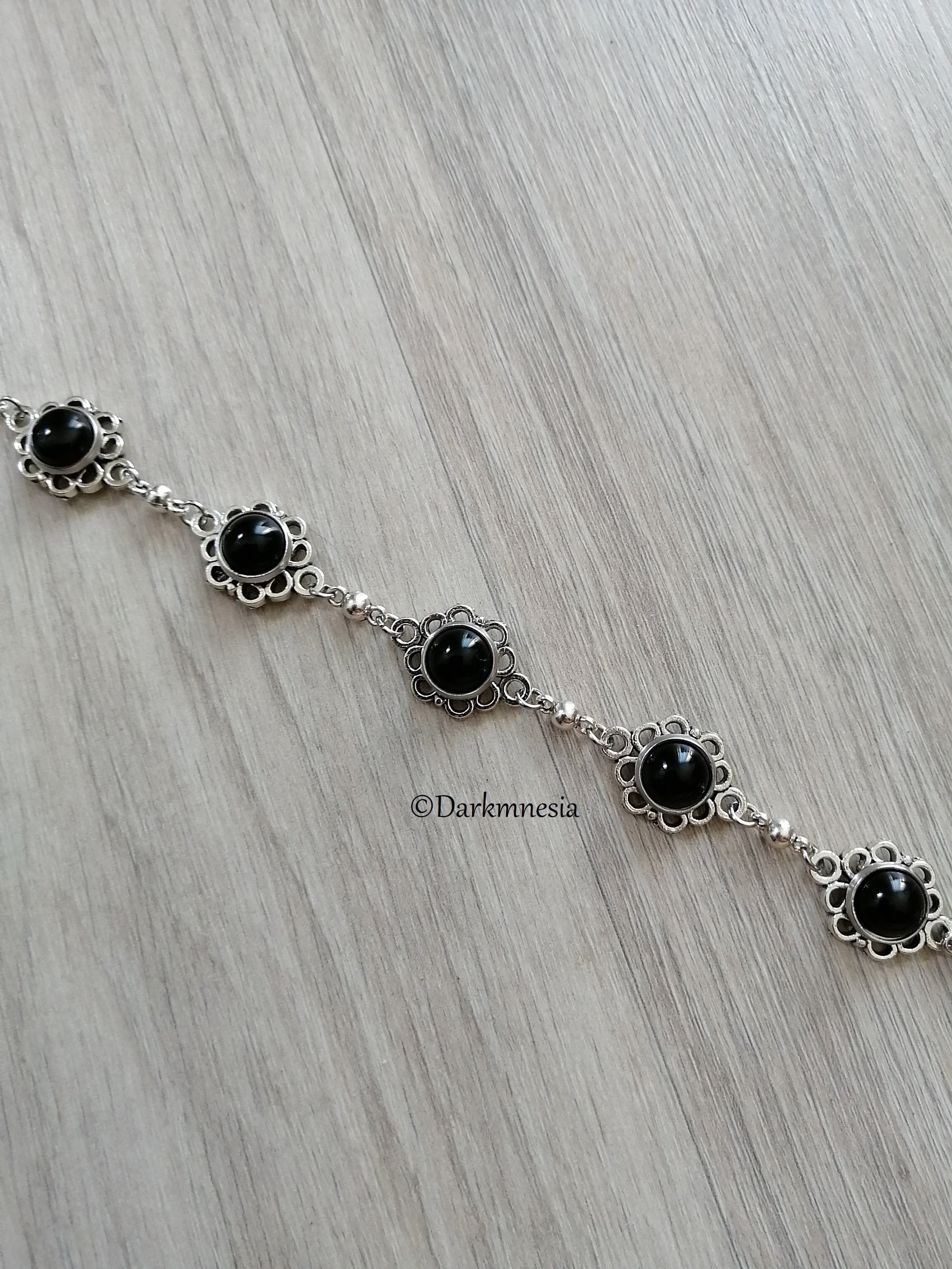 IKE アイケーイー BLACK ONYX BRACELET 012 [ _STAND FOR ] BLACK ONYX BRACELET - IKE Project ONLINE