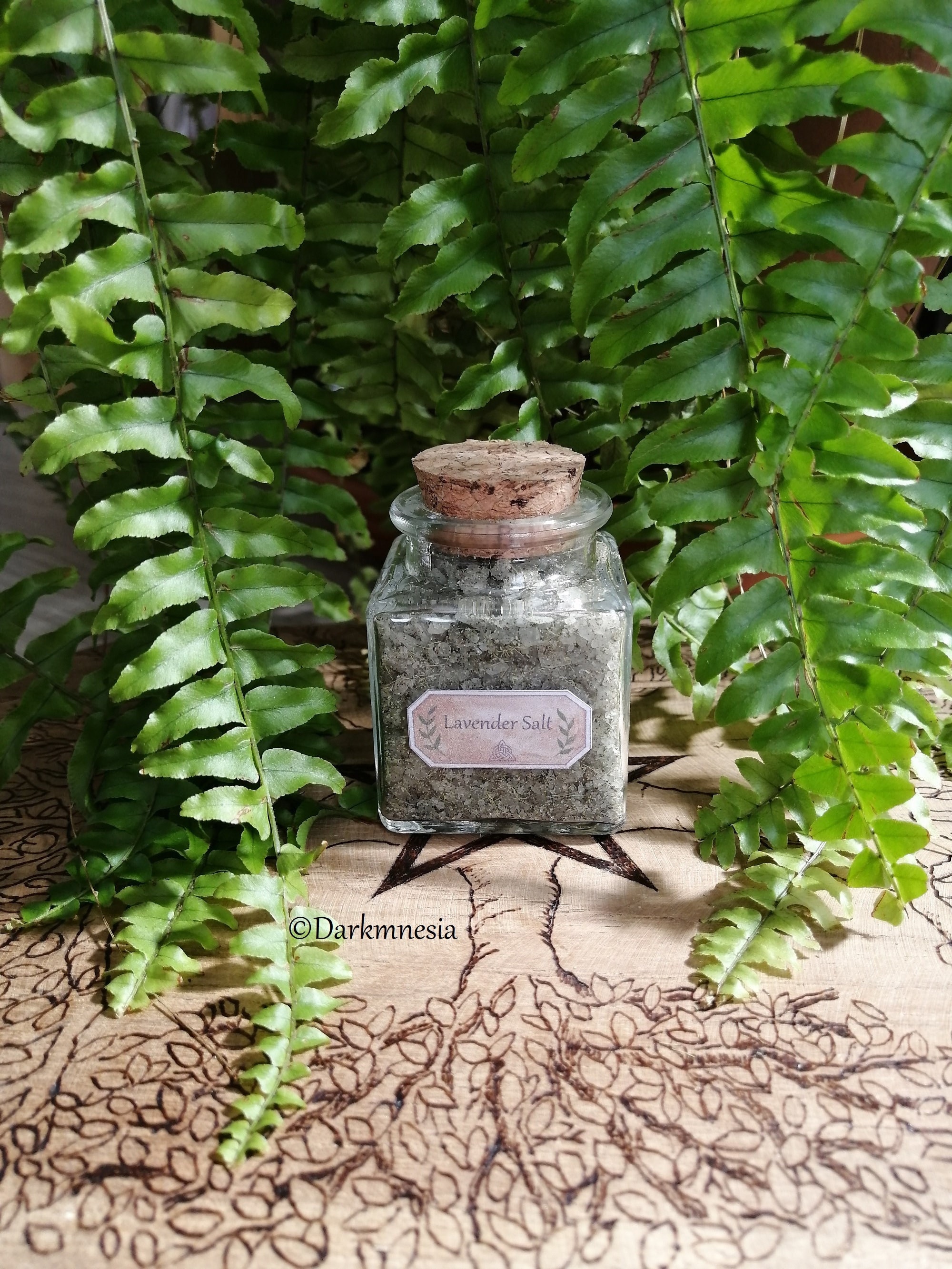 Sel à La Lavande, Divination, Travail Psychique et Spirituel, Autel, Wicca, Wiccan, Witchy, Sorcelle