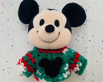 NuiMO Christmas Ugly Mouse Sweater, Many colors, Handmade