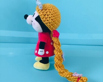 Disney NuiMo Tangled Hat/Wig, Rapunzel, Handmade to Order