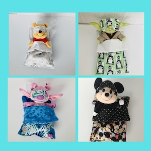 Disney NuiMO Sleeping Bag + Matching Pillow + Sleeping Mask, Handmade to Order