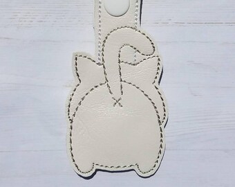 Nico El gato trasero snap tabulador máquina bordado digital archivo