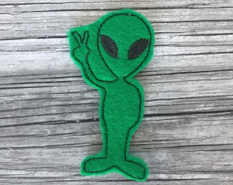 Oversized Alien Feltie In The Hoop DIGITAL FILE