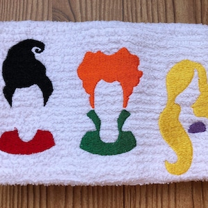 Halloween Witches Embroidery DIGITAL FILE 5x7 Hoop