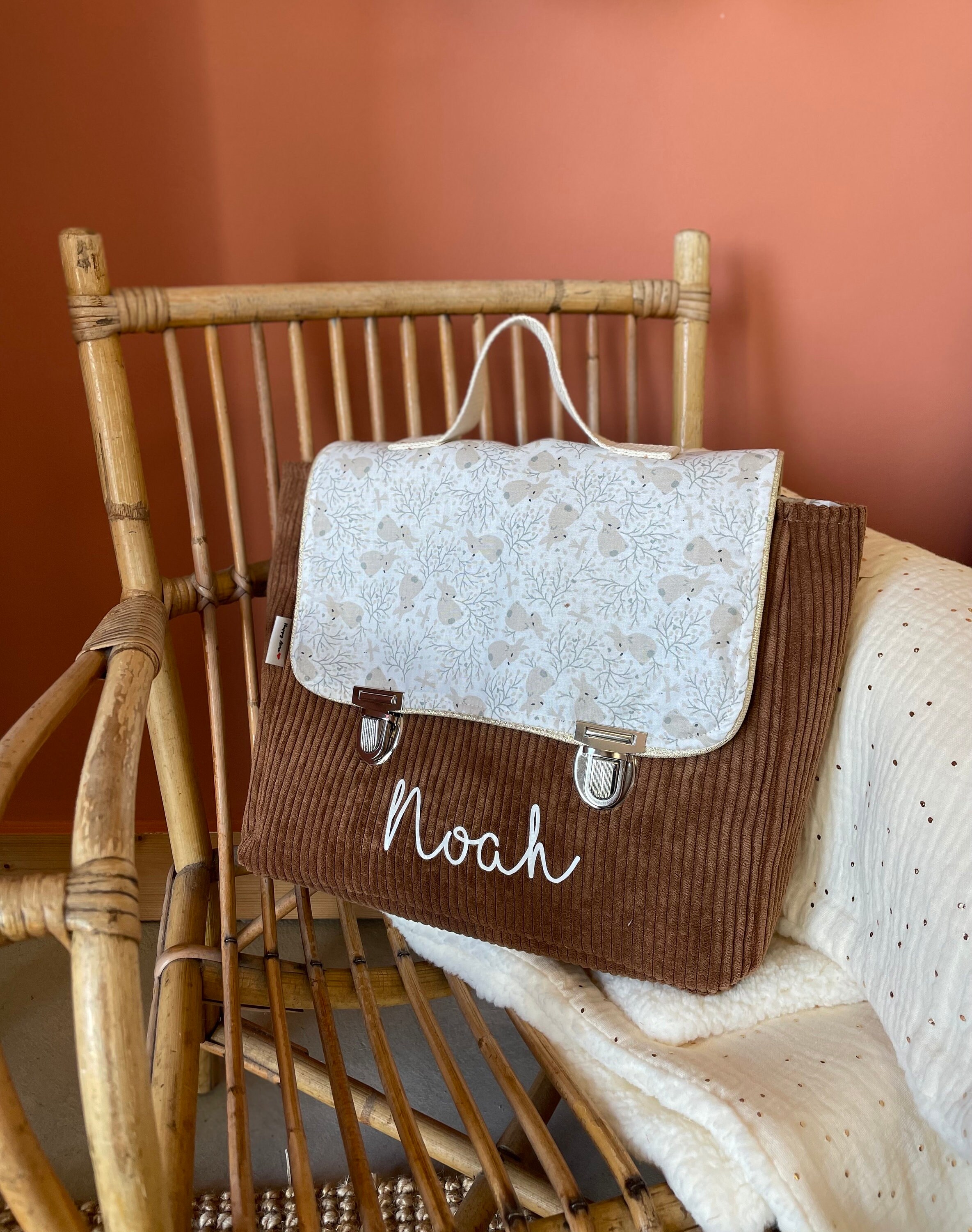 Etsy cartable cheap maternelle