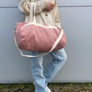 Wickeltasche, Samt-Wochenendtasche, Muster zur Auswahl