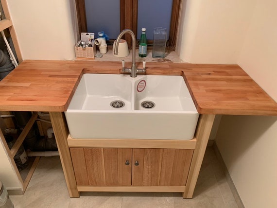Free Standing Kitchen Cabinets Made From Oak And Tulip Wood Free Standing Kitchen Cabinets Made