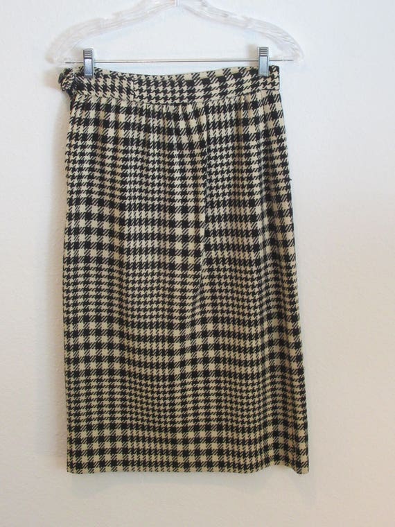 Houndstooth Skirt - image 2