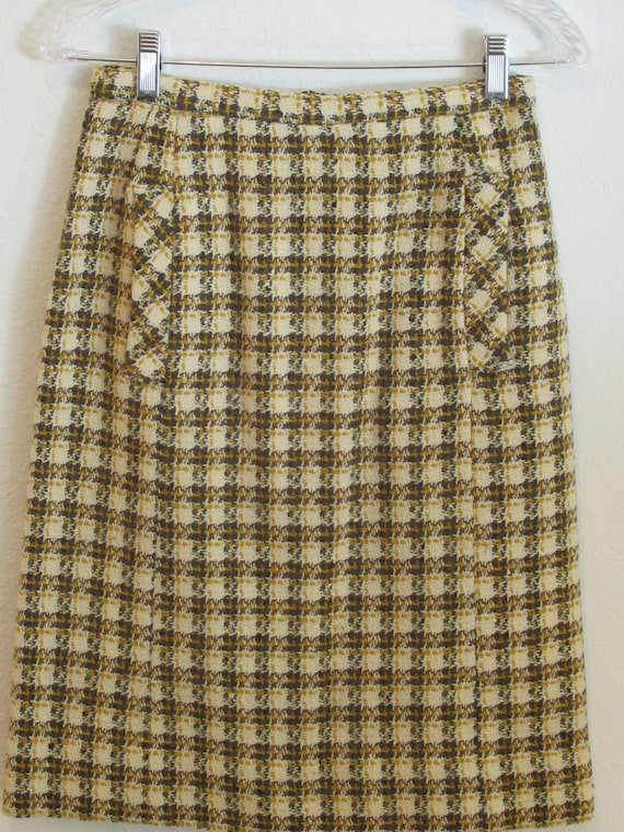 Harvest Plaid Skirt