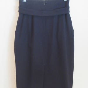 Hi Waist Pencil Skirt image 3