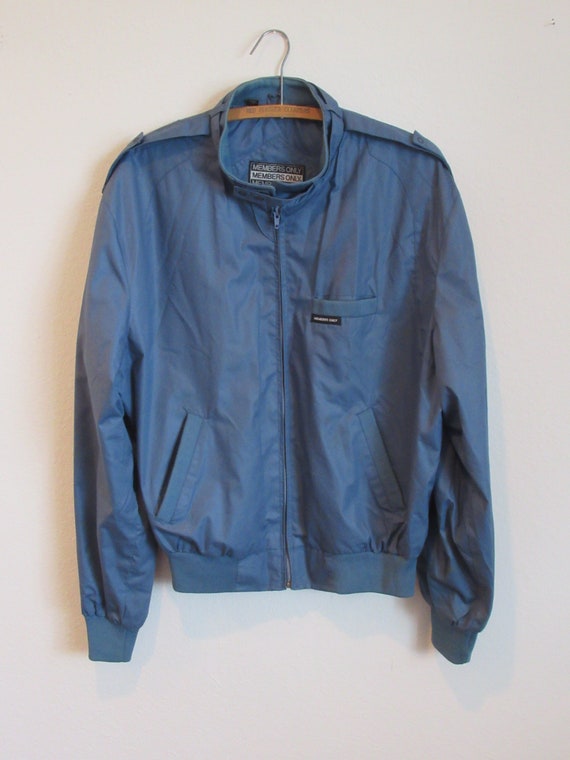 Dusty Blue MEMBER’S ONLY Jacket