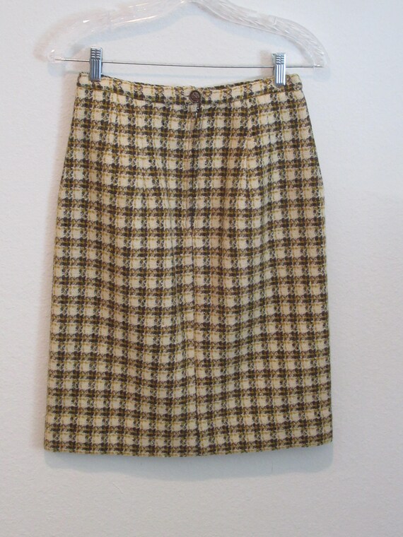 Harvest Plaid Skirt - image 3