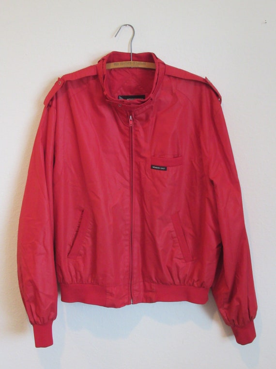 red members only jacket