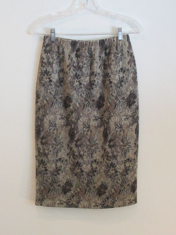 Floral Tapestry Skirt