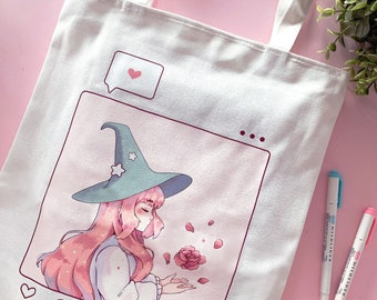 PREORDER: Anime &quot;Instawitch&quot; - Tote Shoulder Shopping & Beach Bag