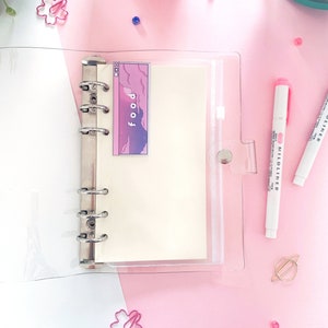 PREORDER: A6 PERSONAL Neutraal perkament gelamineerd geld enveloppen / Gat geponst / Aanpasbare labels / Cash Envelope System