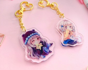 Anime acrylic keychain - LITTLE STARS - acrylic charm