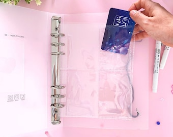 Kpop Fotokartenbinder Nachfüllpack: Ultra Clear PVC-Freies A5 10er Pack