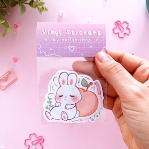 Original High Quality Vinyl Sticker - Little Bunny