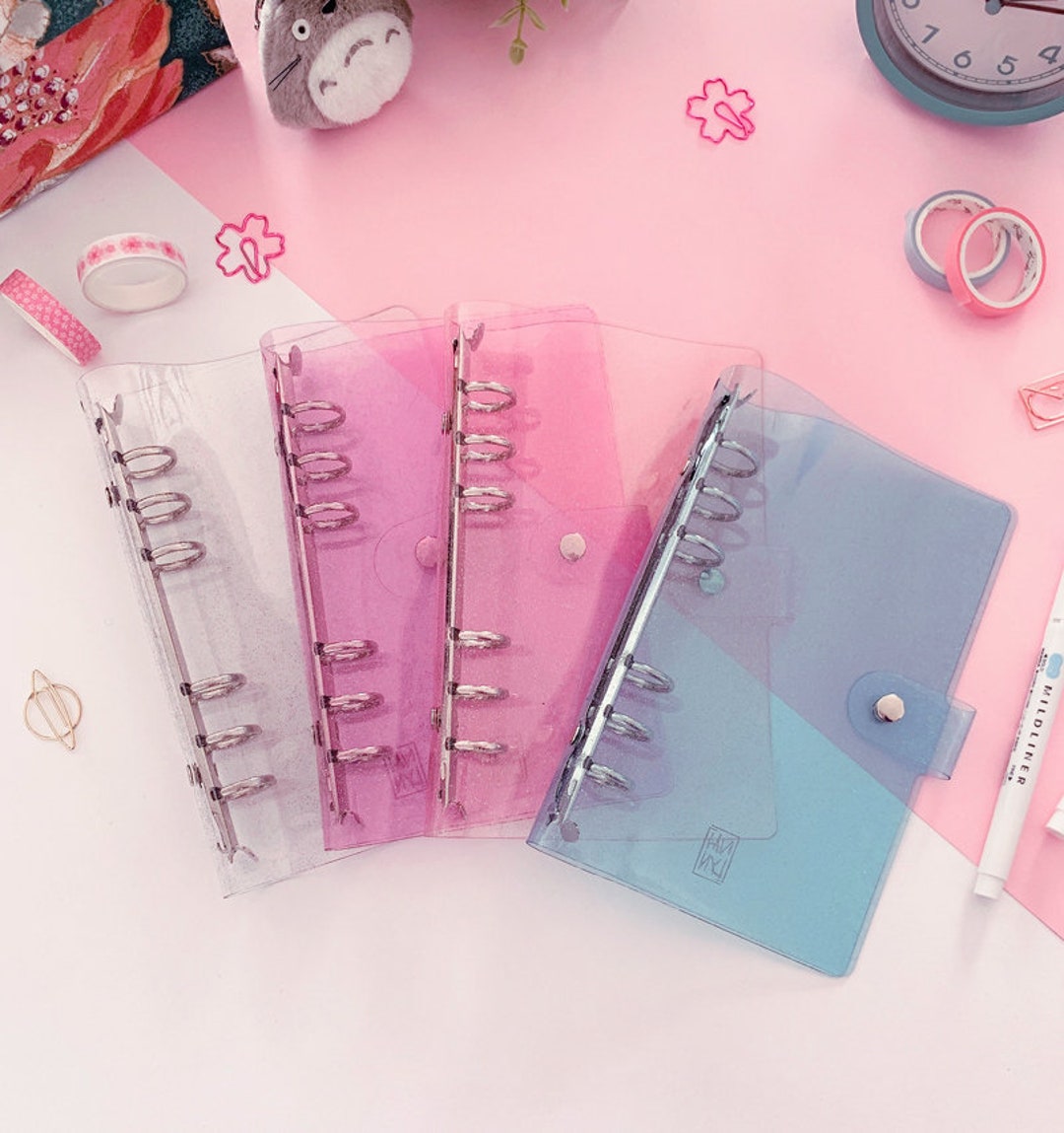 A5 A6 TWINKLE PVC BINDER | 6 Ring - Etsy