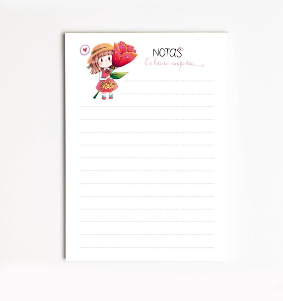 Pretty Stationery Task List planner Notepad A6 MACARONS Shopping List Organizer