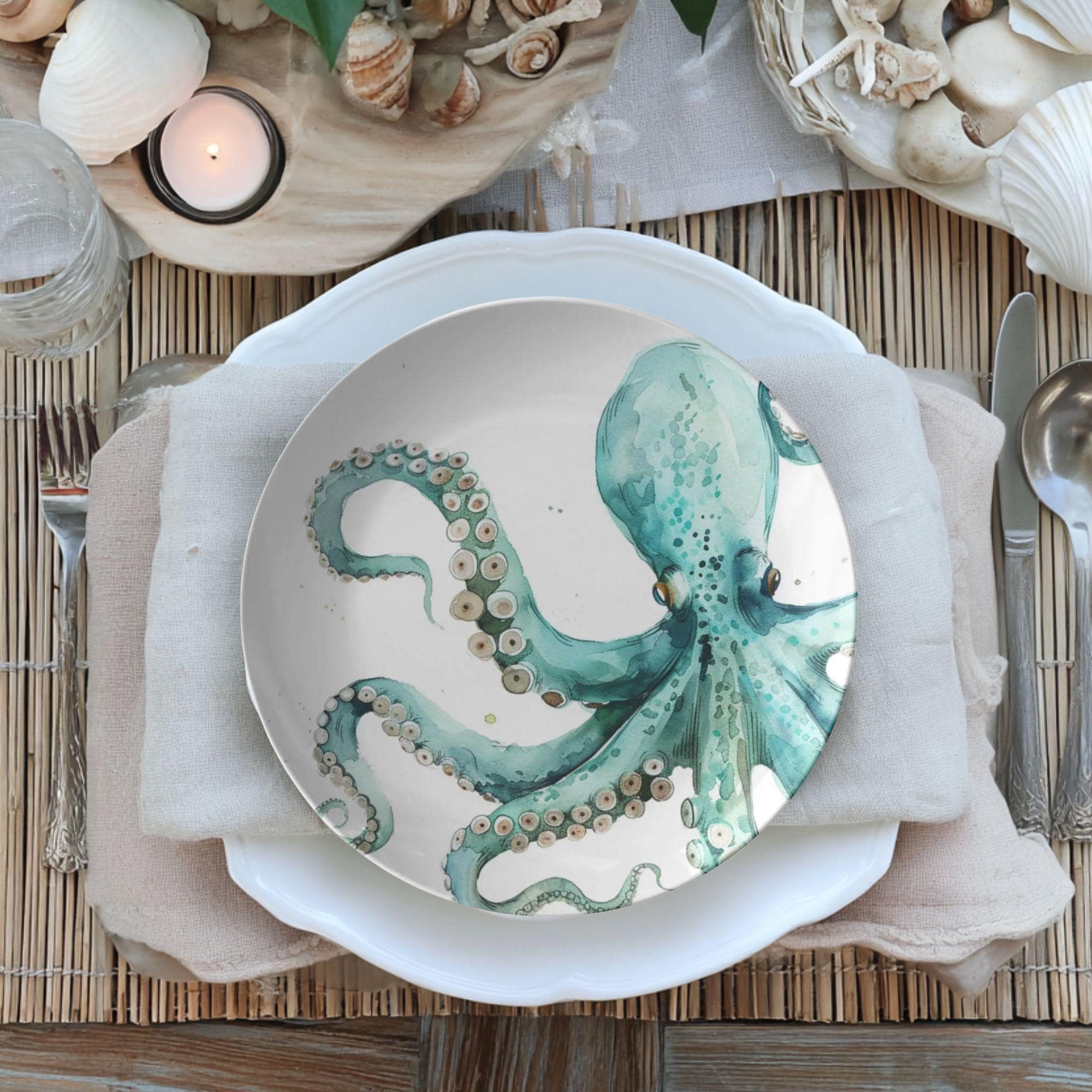Octopus plate - Etsy België, image size:2000x2000