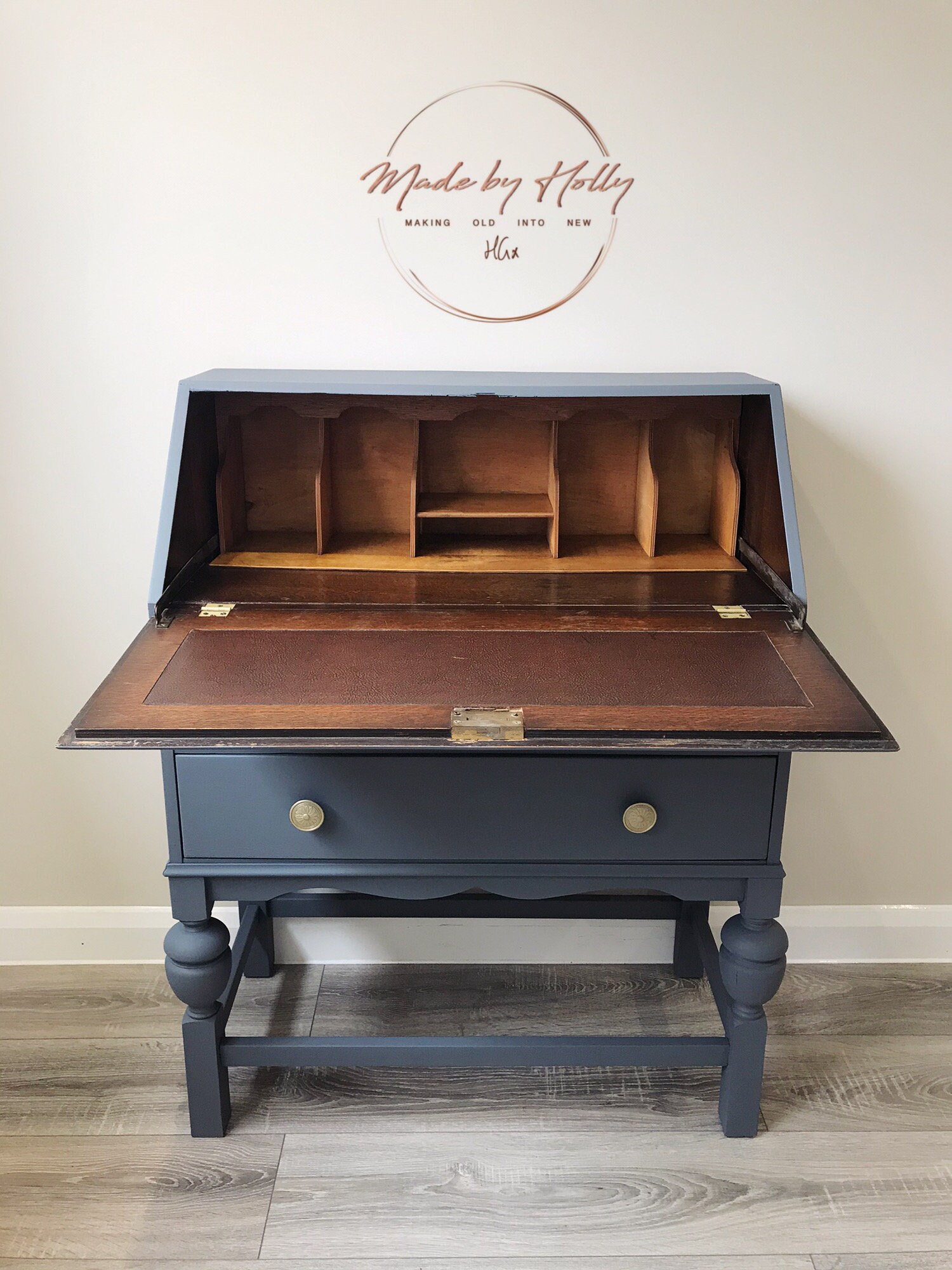 Old writing cheap bureau