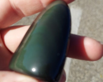 Rainbow Obsidian free form