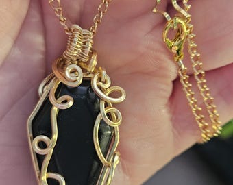 Black Obsidian Necklace