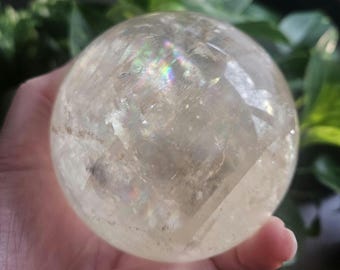 Large Rainbow Calcite Sphere *DISCOUNTED*