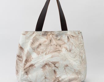 Tie Dye Beach Bag - Tye Dye Tote - Cotton Canvas - Carry All 
