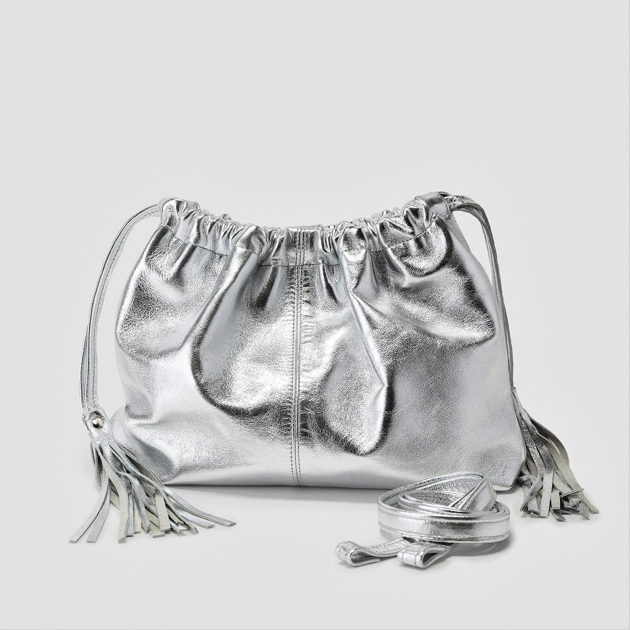 Silver Clutch Bag, Metallic Leather Bag, Silver Evening Bag, Silver Crossbody Bag, Wedding Clutch Handmade With Silver Leather - Etsy Silver Clutch Bag, Metallic Leather Bag, Silver Evening Bag, Silver Crossbody Bag, Wedding Clutch Handmade With Silver Leather - Etsy