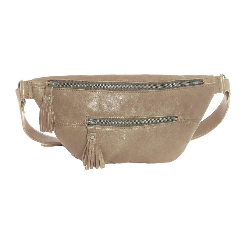 travel hip bag leather waist bag boho fanny pack Leather fanny pack brown festival belt women belt bag leather utility belt