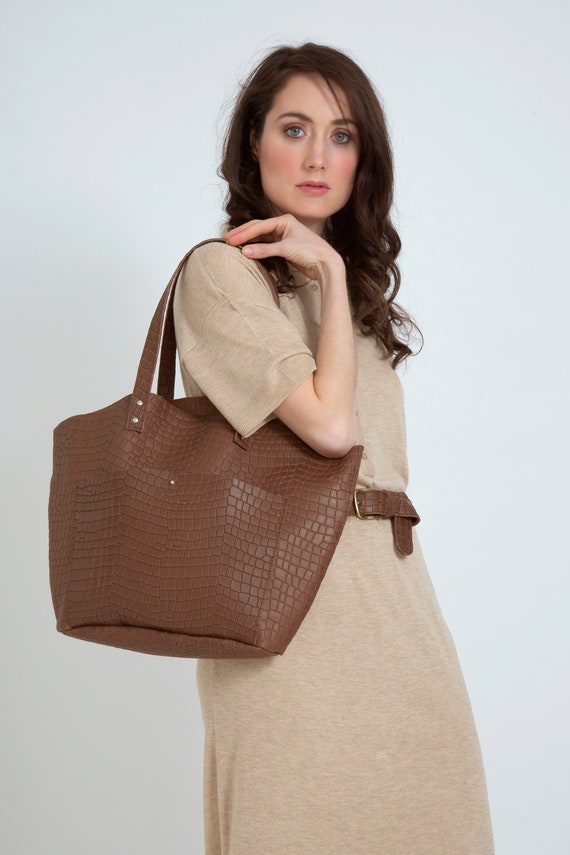 croc bag tote