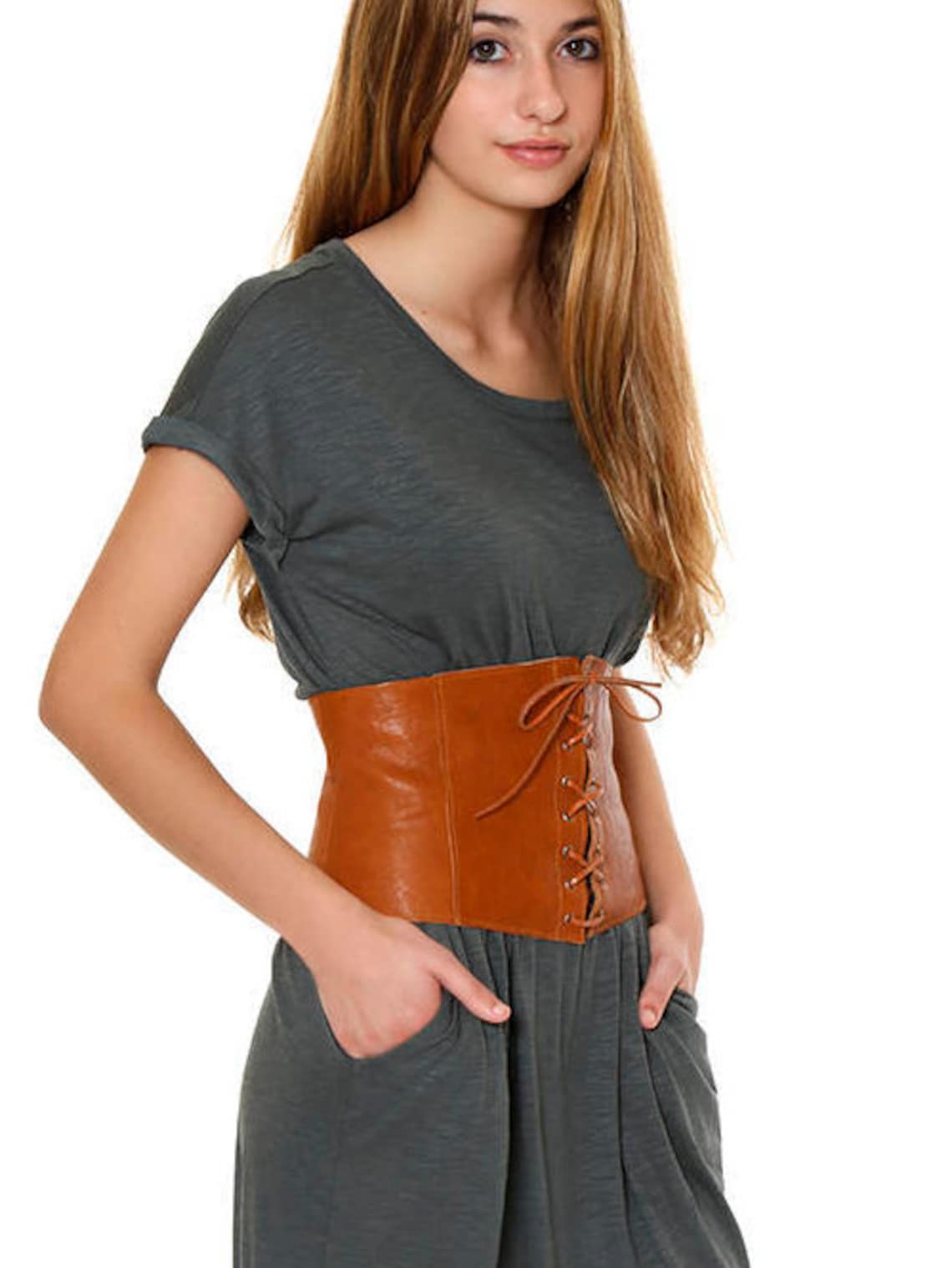underbust waist belt corset