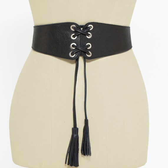 lace up waist belt