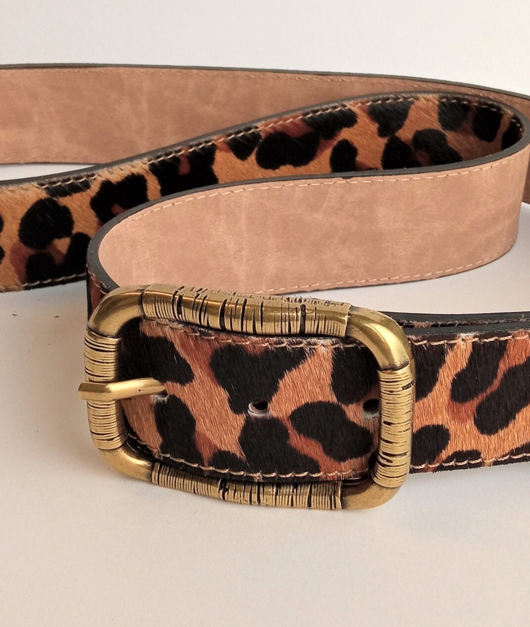 Leopard belt hotsell