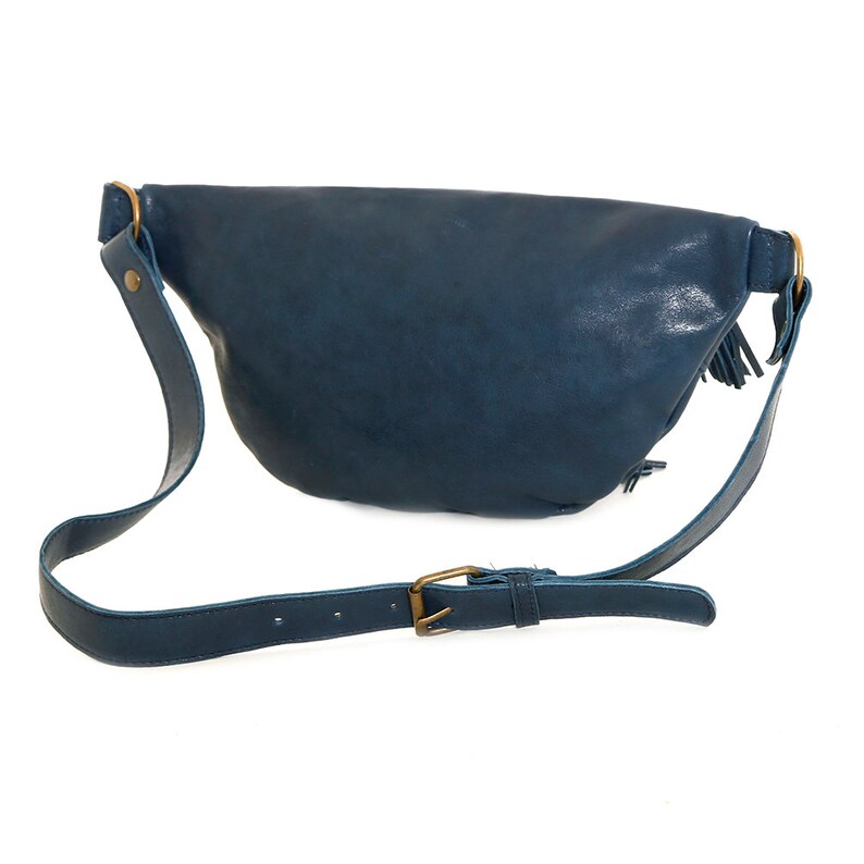 travel hip bag leather waist bag boho fanny pack Leather fanny pack brown festival belt women belt bag leather utility belt