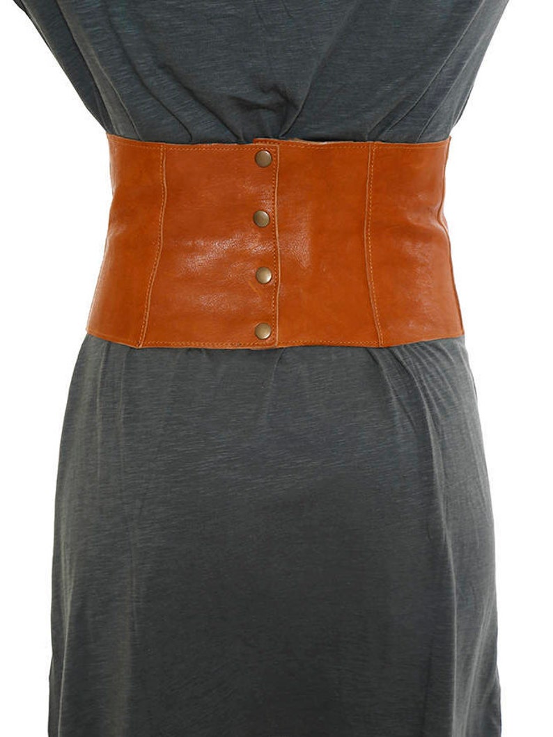 Corset Belt Waist Cincher Underbust Corset Dark Brown Waist Etsy