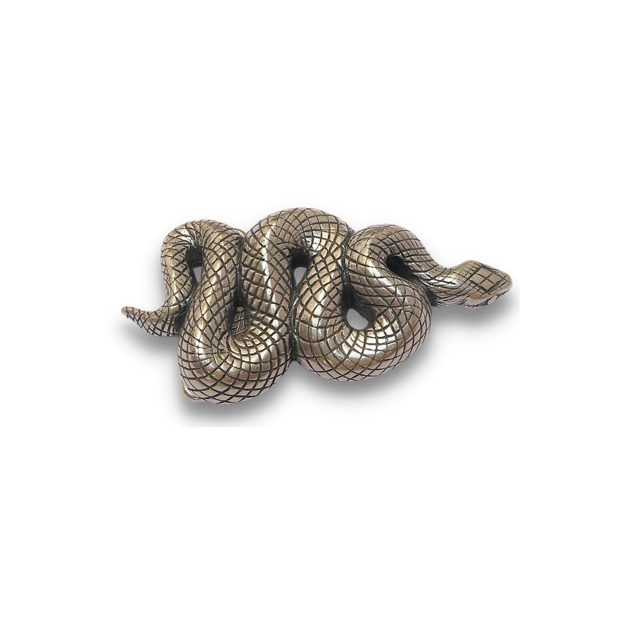 Snake Buckle, Gothic Buckle for Fashion Belt, Silver Buckle for Men and Women, Unique Gift for Snake Lovers, Complete Leather Belt Option